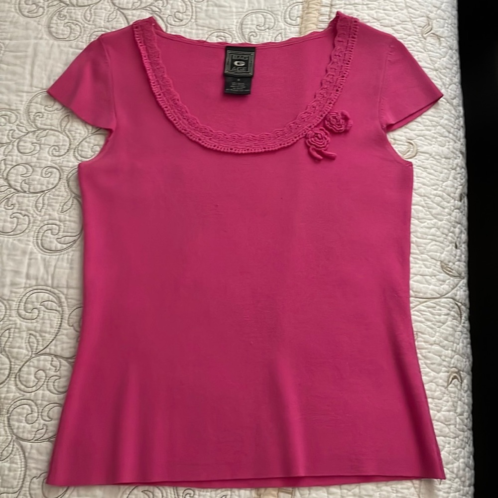 Pink blouse